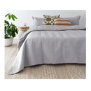Bambury Herringbone Embossed Coverlet Set Single Or Double