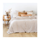 Bambury French Linen Quilt Cover Set Pebble