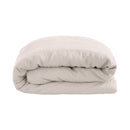 Bambury French Linen Quilt Cover Set Pebble