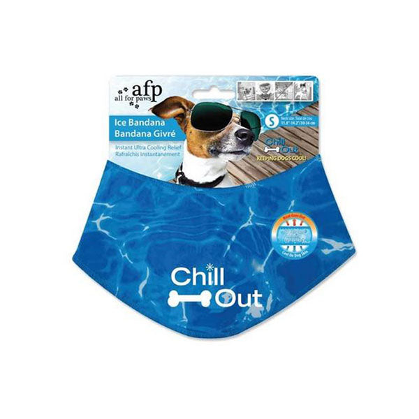 Ice Dog Cooling Bandana Chill Out Pet Neck Cool Collar Scarf