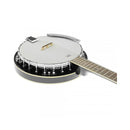 6 String Resonator Banjo Black