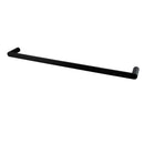 800Mm Bathroom Towel Rack Towel Rail Towel Bar Stainless Steel Black