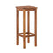 Bar Table And Chair Set 3 Pieces Solid Acacia Wood