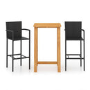 3 Piece Garden Bar Set