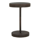 3 Piece Garden Bar Set With Cushions Poly Rattan Brown