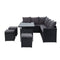 Outdoor Furniture Dining Setting Sofa Set Lounge Wicker 9 Seater