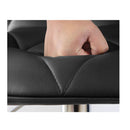 2X Bar Stools Kitchen Barstools Pu Leather Chairs Gas Lift Swivel