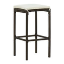 Bar Stools With Cushions 6 Pcs Brown Poly Rattan