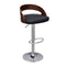 Bar Stools 2 Pcs Bent Wood