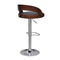 Bar Stools 2 Pcs Bent Wood