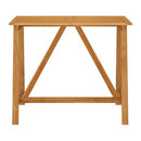 Garden Bar Table 140X70X104 Cm Solid Acacia Wood