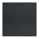Garden Bar Table Black Poly Rattan