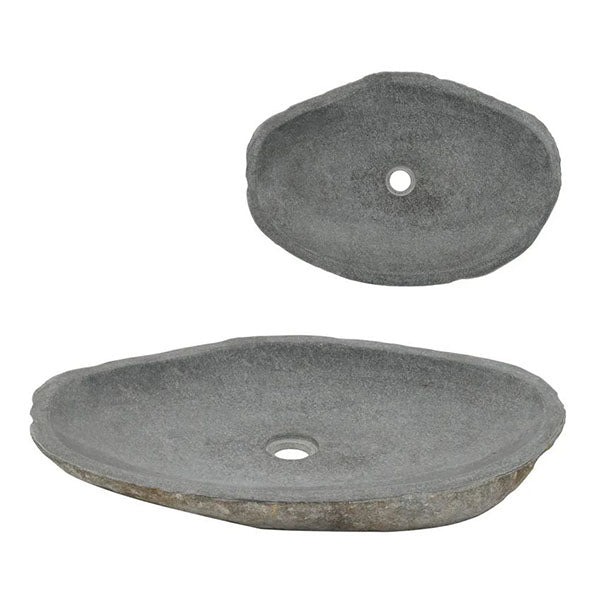 Wash Basin River Stone Oval 60 To 70 Cm