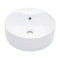 Wash Basin With Overflow 36X13 Cm Ceramic White