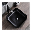 385 X 385 X 140 Mm Bathroom Square Above Counter Ceramic Wash Basin