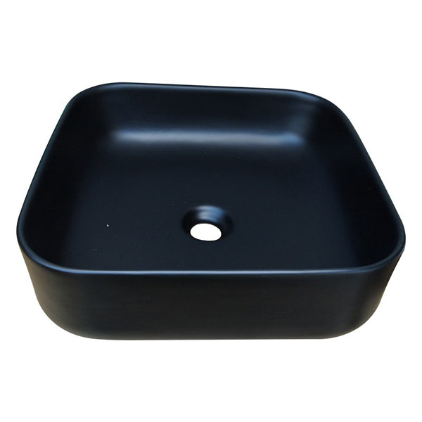 385 X 385 X 140 Mm Bathroom Square Above Counter Ceramic Wash Basin