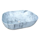 Vanity Ceramic Basin Bathroom Rectangle Art Marble Counter Bench Top