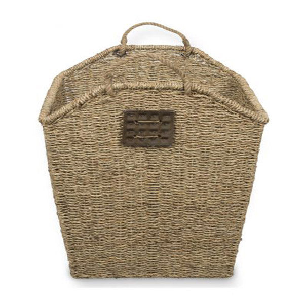 2 Piece Basket Set Seagrass With Rope Handles 45X47X60Cm