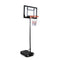 Basketball Hoop Stand 210Cm Adjustable Height Kids In Ground Black
