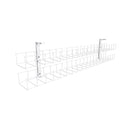 Dual Tier Cable Basket 1550Mm W Quad Auto Switched Power 3 Data Tiles