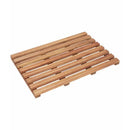 Bath Mats 2 Pcs Solid Acacia Wood 56X37 Cm