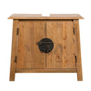 Bathroom Furniture Set Recycled Solid Recycled Pinewood
