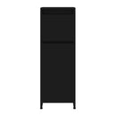 Bathroom Cabinet Black 30X30X95 Cm Chipboard