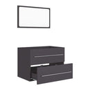 2 Piece Bathroom Furniture Set 60Cm Chipboard