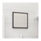 Bathroom Mirror High Gloss Grey 40 Cm Chipboard