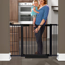 Baby Kids Pet Safety Security Gate Stair Barrier Doors Extension Panels 30Cm Bk