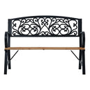 Garden Bench 120 Cm Solid Wood