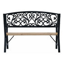 Garden Bench 120 Cm Solid Wood