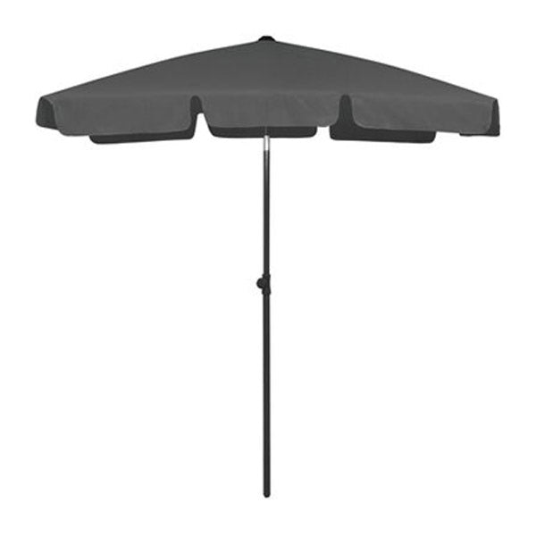 Beach Umbrella Anthracite 180X120 Cm