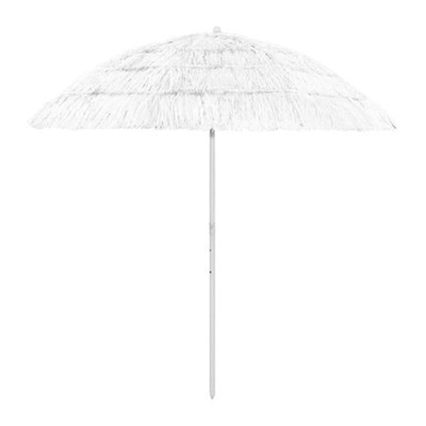 Beach Umbrella White 240 Cm
