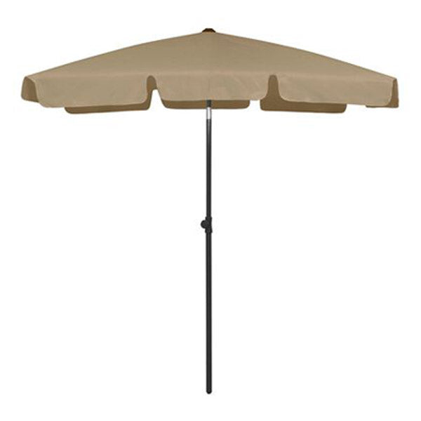 Beach Umbrella Taupe 180X120 Cm