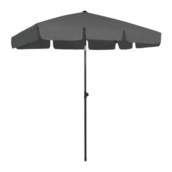Beach Umbrella Anthracite 200X125 Cm