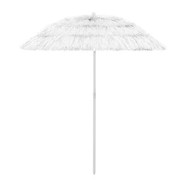 Beach Umbrella White 180 Cm