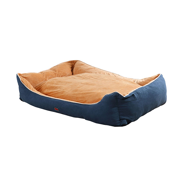 Pet Bed Mattress Dog Cat Pad Mat Puppy Cushion Soft Warm Washable Blue