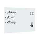 Wall Mounted Magnetic Dry Erase Whiteboard Glass