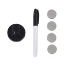 Wall Mounted Magnetic Dry Erase Whiteboard Glass