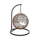 Rattan Cat Beds Elevated Puppy Hanging Basket Swinging Egg Chair