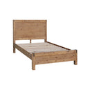 Bed Frame Single Size Solid Wood Veneered Acacia Bedroom Timber Slat