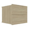 Bedside Cabinet Sonoma Oak 40X30X30 Cm Chipboard