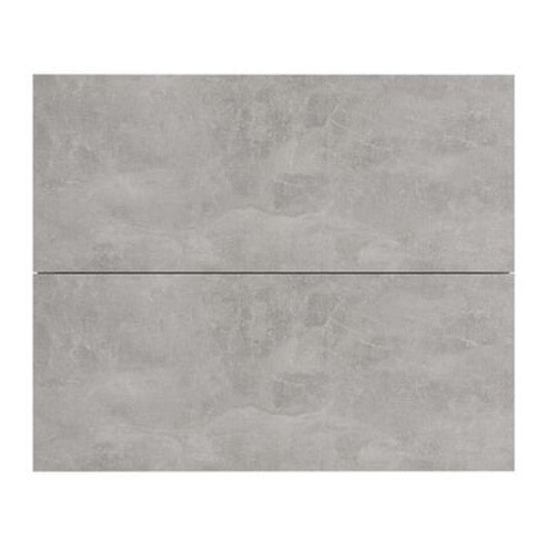 Bedside Cabinet Concrete Grey 40X30X30 Cm Chipboard