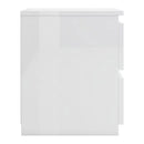 Bedside Cabinets 2 Pcs High Gloss White 30X30X40 Cm Chipboard
