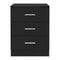 Bedside Cabinets 2 Pcs Black 38X35X56 Cm Chipboard