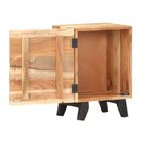 Bedside Cabinet 40X30X51 Cm Solid Acacia Wood