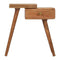 Bedside Table Solid Acacia Wood 45X32X55 Cm