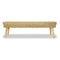 Hall Bench 160X35X45 Cm Natural Rattan