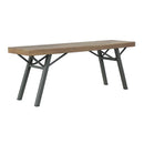 Garden Bench 120 Cm Solid Acacia Wood With An Oil Finish